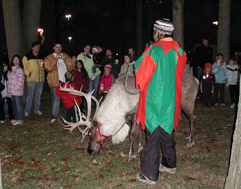 Briarwood Tree Lighting Reindeer Crowd.JPG