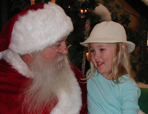 Sophia gets an early visit with Santa.JPG