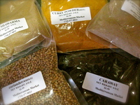 lampman, spices at the mediterranean market