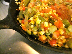 lampman, succotash cooking