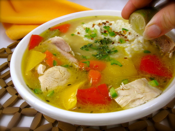 Peggy Lampman's Sunday dinnerFeed: Chicken souse (cure for 'da hangover)