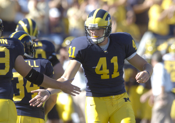 Michigan punter Zoltan Mesko named academic All-American