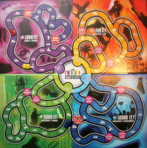 The Game of Life Twists and Turns