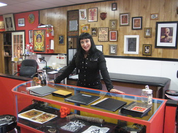 Tattoo Parlor Interior