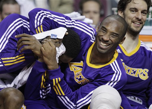 Ron Artest And Kobe Bryant Lakers. Los Angeles Lakers#39; Kobe