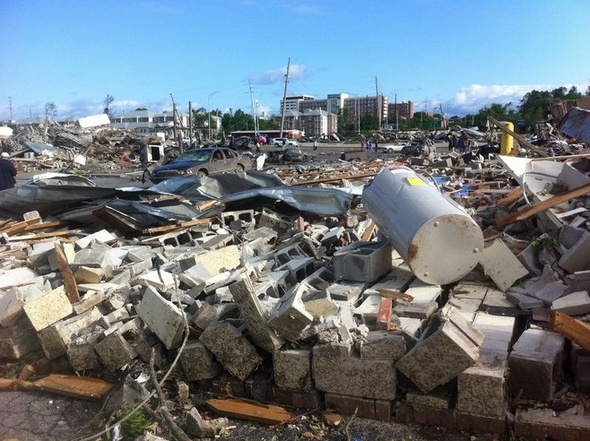 tornado damage in tuscaloosa april 27. Tuscaloosa, Ala., on April