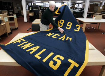 Michigan unsure if Fab Five banners can be replaced, not opposed