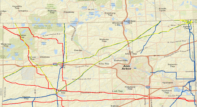 Consumers Energy Gas Line Map Consumers Energy Crews Replace About 40 Feet Of Natural Gas Pipeline In  Scio Township