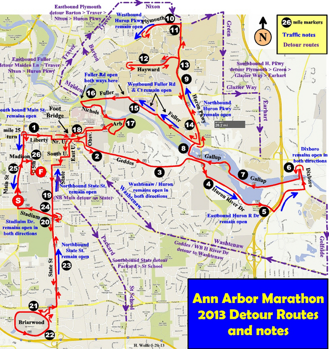 2nd Ann Arbor Marathon hits streets Sunday City officials confident