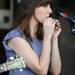 Rochelle Clark of The Potter's Field plays the kazoo during their performance. Angela J. Cesere | AnnArbor.com 