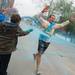 A runner is sprayed with blue colored powder during The Color Run in Ypsilanti, Saturday May 11.
Courtney Sacco I AnnArbor.com 
