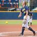 Wolverines Sara Driesenga pitches the last ball of the NCAA regional title game against California, Sunday May 19.
Courtney Sacco I AnnArbor.com 