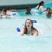 A girl has fun in Rolling Hills Water Park's wave pool, Saturday, July 6.
Courtney Sacco I AnnArbor.com    