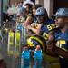 Members of the Michigan defensive team sign autographs for fans during youth day at Michigan Stadium, Sunday, August, 11.
Courtney Sacco I AnnArbor.com 