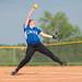 Lincoln's pitcher Emily Eickhoff throws the ball during the second game of their double header against Saline Thursday, May 9.
Courtney Sacco I AnnArbor.com