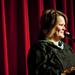 Willow Run Principal Kelly Pennington speaks to the graduating class on Friday, May 31. Daniel Brenner I AnnArbor.com