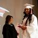 A Willow Run graduate walks across the stage on Friday, May 31. Daniel Brenner I AnnArbor.com