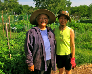 lampman; Marcella (left), keeper of heirloom tomato seeds