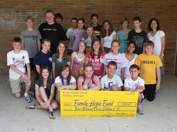 Chelsea's Beach Middle School leadership students raise more than ...