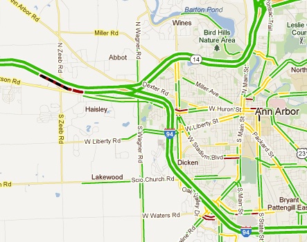 Crash shuts eastbound Interstate 94 west of Ann Arbor