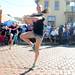 16-year-old Ann Arbor Dance Classics student Piper Friend twirls to the song "I Wanna Dance With Somebody" by Whitney Houston during a dance flash mob outside of Zingerman's Deli on Oct. 8, 2011. The dancing flash mob was held to celebrate National Arts and Humanities Month. Angela J. Cesere | AnnArbor.com 