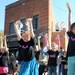 Ann Arbor Dance Classics students Leila Cheung, age 10, right, and Marissa Relitz, age 16, left, dance to the song "I Wanna Dance With Somebody" by Whitney Houston during a dance flash mob outside of Zingerman's Deli on Oct. 8, 2011. The dancing flash mob was held to celebrate National Arts and Humanities Month. Angela J. Cesere | AnnArbor.com 