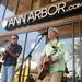 Dave Boutette, right, sings and plays guitar with Jason Dennie on the mandolin. Angela J. Cesere | AnnArbor.com 