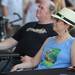 Ann Arbor resident Sue McDonald smiles as she listens to the music of Dave Boutette and Jason Dennie. Angela J. Cesere | AnnArbor.com 