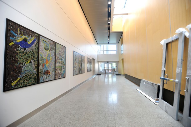 Gerome Kamrowski artwork installed in new atrium at Ann Arbor municipal ...