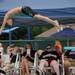 10-year-old Chippewa diving team member Nicholas Kaipainen dives off the springboard during Washtenaw Interclub Swim Conference (WISC) 9- and 10-year-old diving championships at Georgetown Country Club pool in Ann Arbor on Thursday afternoon. Angela J. Cesere | AnnArbor.com 