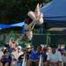 9-year-old Dexter Community Aquatics Club team member Molly Corcoran spins through the air during her dive. Angela J. Cesere | AnnArbor.com 