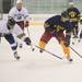 Jack Johnson drives the puck up the ice during the Michigan ice hockey alumni game at Yost Ice Arena, Friday, Augusts, 2.
Courtney Sacco I AnnArbor.com    