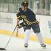 Brian Wiseman looks for an open teammate during the Michigan ice hockey alumni game at Yost Ice Arena, Friday, Augusts, 2.
Courtney Sacco I AnnArbor.com    