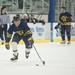 Tim Helber drives the puck up the ice during the Michigan ice hockey alumni game at Yost Ice Arena, Friday, Augusts, 2.
Courtney Sacco I AnnArbor.com    