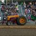 A tractor pull contestant drives down to the starting line in the arena at the Chelsea Community Fair in Chelsea, Friday, August, 23.
Courtney Sacco I AnnArbor.com  