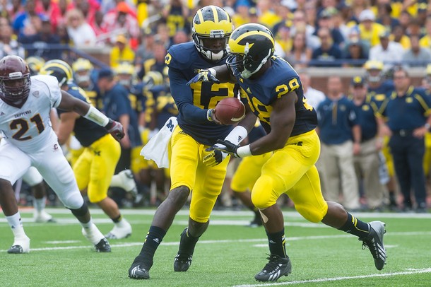 Images from the Michigan football team's dominating 59-9 win over ...