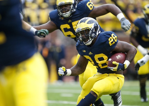 Images from the Michigan vs. Michigan State football game