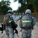 A member of the Viking Battalion helps motivate a fellow soldier during a five-mile road march on Sept. 23 at Camp Grayling in Grayling, Mich. No soldiers fell behind on the march at the end of a two-week annual training. The Army determined several dozen soldiers medically non-deployable due to injuries or other problems during the training.   Jeff Sainlar I AnnArbor.com