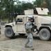 Members of Bravo Company train during a convoy exercise meant to teach them to handle situations they will encounter while deployed to Afghanistan later this year.   Jeff Sainlar I AnnArbor.com